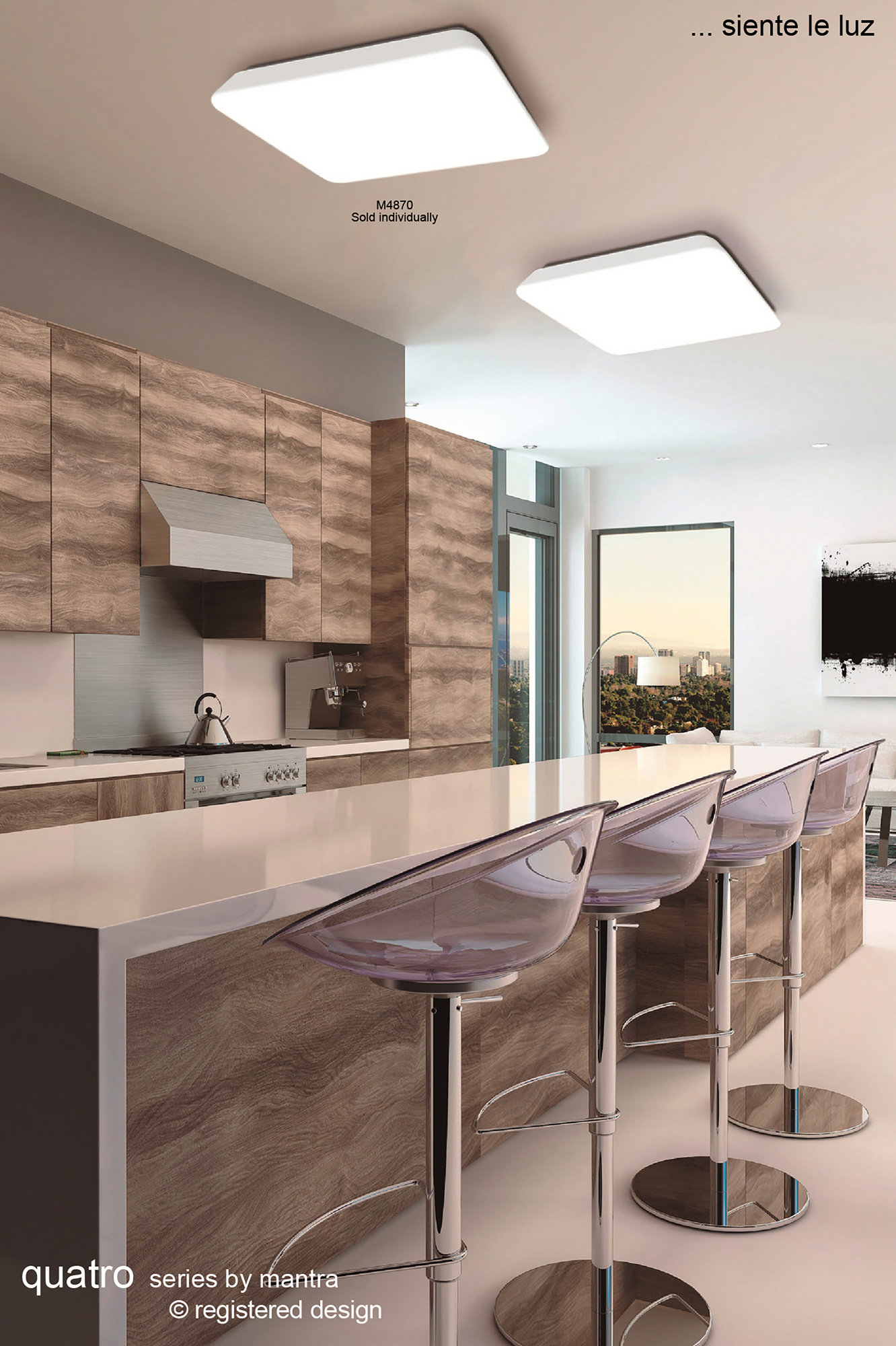 Quatro Ceiling Lights Mantra Fusion Flush Fittings Quatro Ceiling Lights Mantra Fusion Flush Fittings